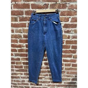 Vintage Lee Womens Blue Denim Pants Straight Leg Size 10 Long
